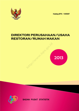 Directory of Company/Business Restaurants 2013