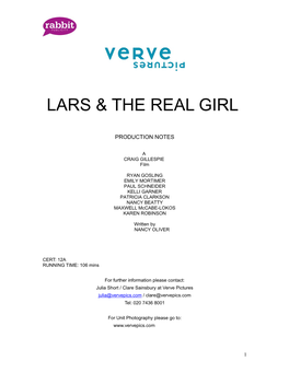 Lars and the Real Girl