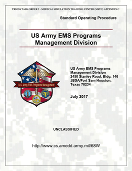 US Army EMS Programs Management Division