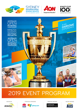 2019 Event Program