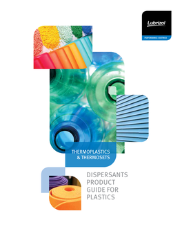 Dispersants for Plastics Product Guide