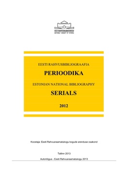 Perioodika Serials