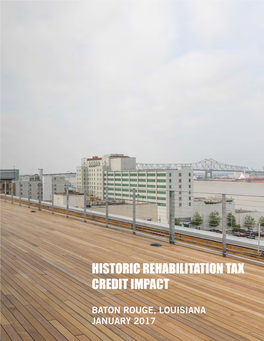 Historic Rehabilitation Tax Credit Impact