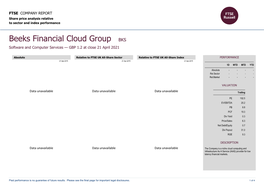 FTSE Factsheet