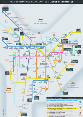 Plan Schématique Du Réseau Tag : Lignes Essentielles