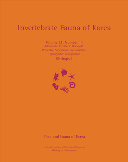 Invertebrate Fauna of Korea