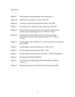 Bijlage Bij RA11.0126