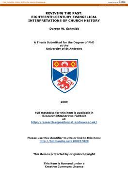 Darren W. Schmidt Phd Thesis