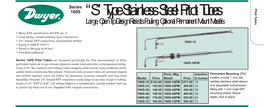 160S “S” Type Stainless Steel Pitot Tubes Model Telescoping Stainless