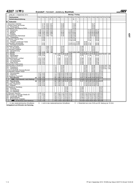 Evendorf - Hanstedt - Jesteburg -Buchholz Gültig Ab: 3