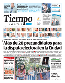 Más De 20 Precandidatos Para La Disputa Electoral En La Ciudad