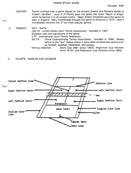 DAY-DATA USLT a - United States Lawn Tennis Association - Founded in 1881 Dictates Rules and Regulations of the Game