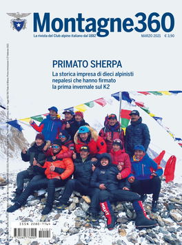 PRIMATO SHERPA MARZO 2021 € 3,90 Prealpi Liguri E Finalese Finale a Sorpresa