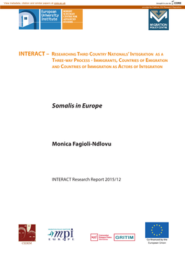 Somalis in Europe