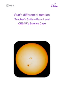 Sun's Differential Rotation