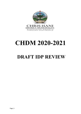 2020-2021-CHDM-Draft-IDP-Review