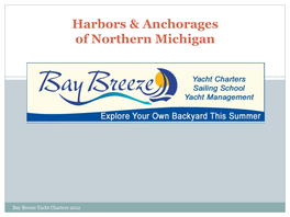 Northern Michigan Anchorages