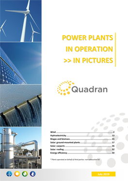 POWER PLANTS in OPERATION >> in PICTURES