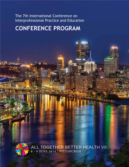 CONFERENCE PROGRAM Welcome