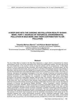 A Deep Dive Into the Chronic Air Pollution Reality in Baia