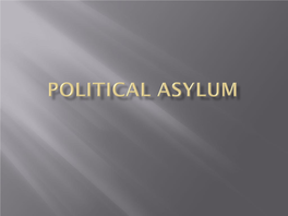 Political Asylum Claims in Immigration Court for the Northwest Immigrants Rights Project on a Pro Bono (No Fee) Basis