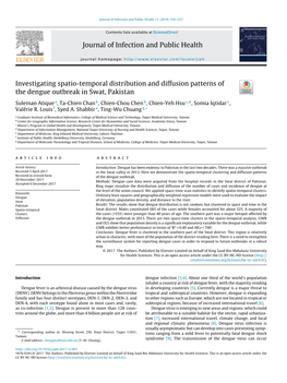 Investigating Spatio-Temporal Distribution and Diffusion Patterns Of