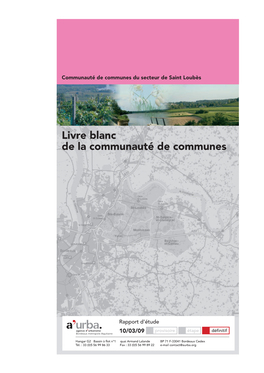 Livre Blanc De La Communauté De Communes