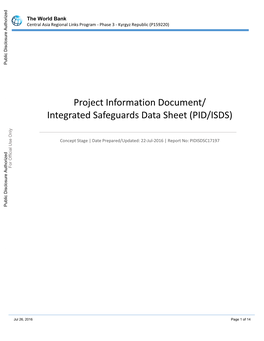 World Bank Document