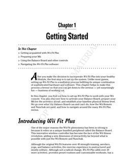 Wii Fit Plus ▶ Preparing Your Mii ▶ Using the Balance Board and Other Controls ▶ Navigating the Wii Fit Plus Software