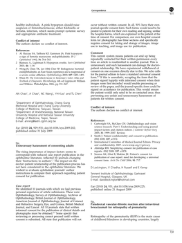 Fibrotic Reaction After Intravitreal Bevacizumab For