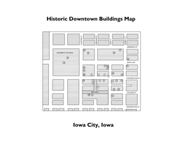 Historic Downtown Buildings, Iowa City