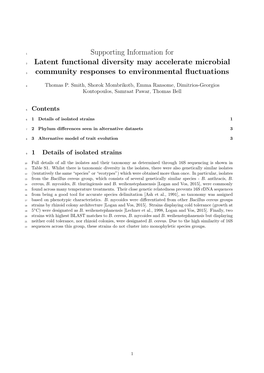 Supporting Information for Latent Functional Diversity May Accelerate Microbial Community Responses to Environmental Fluctuation