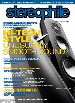 Stereophile.Com AS WE SEE IT Jim Austin