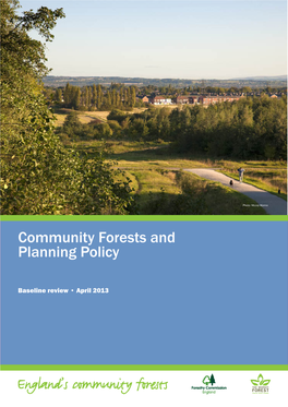 Community Forests and Planning Policy