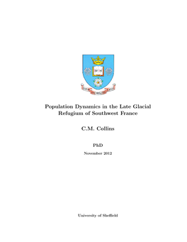 Population Dynamics in the Late Glacial Refugium of Southwest France