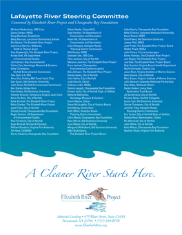 A Cleaner River Starts Here