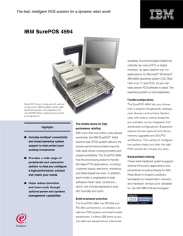 IBM Surepos 4694