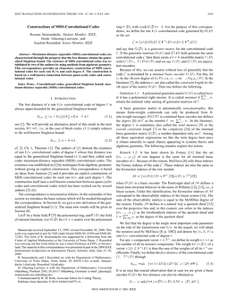 Constructions of MDS-Convolutional Codes Ring H, with RNk Q@Haak