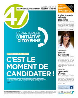 JUILLET 2019 - N° 47 Détachable