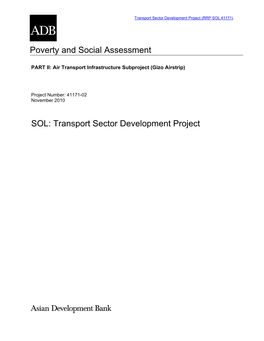 IPSA: Solomon Islands: Transport Sector Development Project