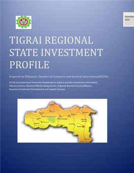 Tigrai Regional State Investment Profile