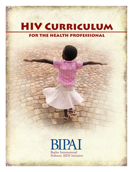 HIV Curriculum for the Health Professional