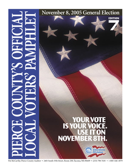 Voters' Pamphlet