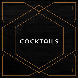 Cocktail Menu