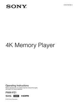 4K Memory Player