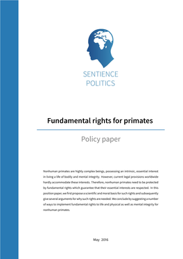 Fundamental Rights for Primates