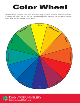 4H Color Wheel