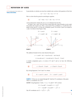 Rotation of Axes