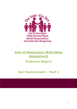 Our Environment Evidence Report