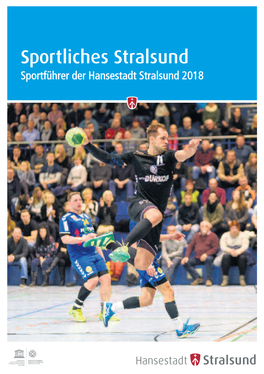 Sportführer Der Hansestadt Stralsund 2018